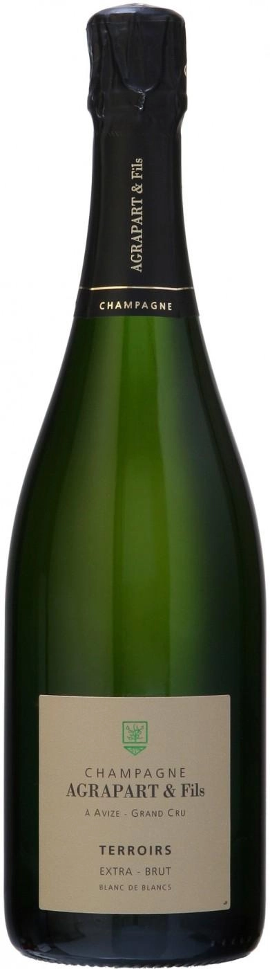 Шампанское Agrapart Terroirs Extra Brut Blanc de Blancs Grand Cru Champagne AOC Аграпар Терруар Экстра-Брют Блан де Блан Гран Крю Шампань 750 мл