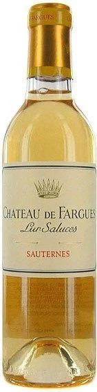 Вино Chateau de Fargues, Sauternes AOC/Шато де Фарг 2002, 375 мл