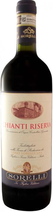 Вино  Vino Sorelli Chianti Riserva  DOCG  2012 750 мл
