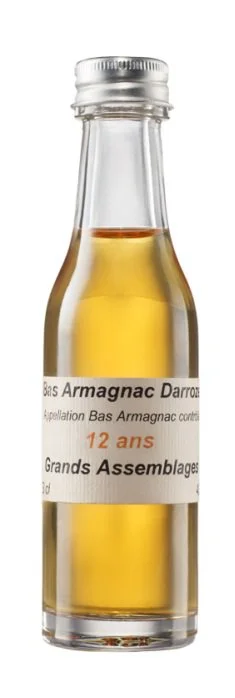 Арманьяк Darroze Les Grands Assemblages  12 ans d'age Bas-Armagnac Дарроз Ле Гран Ассембляж 12-летний  2008 30 мл