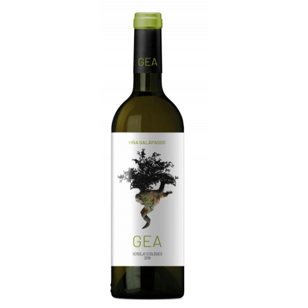 Вино Vina Galapagos. GEA. Alcardet. Organic and Vegan. Verdejo IGP  Винья Галапагос. ГЕА. Алькардет. Органик и Веган. Вердехо белое сухое  2020  750 мл