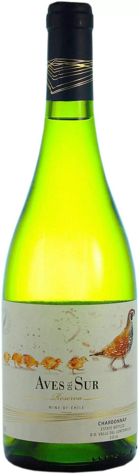 Вино Aves Del Sur Chardonnay Reserva 2021 750 мл