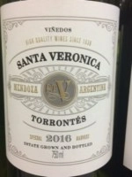 Вино La Agricola  Santa Veronica Torrontes  Санта Вероника Торронтес  2020 750 мл