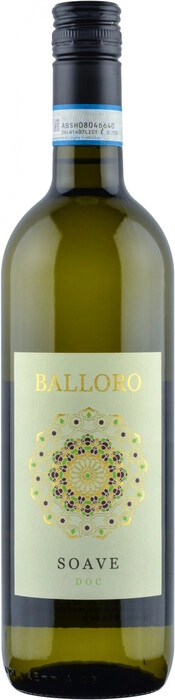 Вино Balloro Soave DOC  2021 750 мл 12%