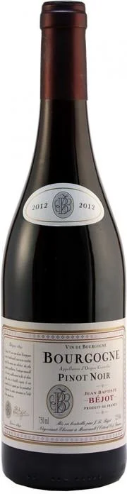 Вино Bejot Bourgogne Pinot Noir AOC Бежо Бургонь Пино Нуар 2012 750 мл