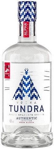 Водка Тундра Аутентик Крайнего Севера 700 мл