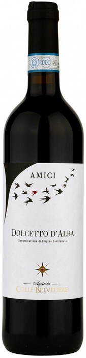 Вино Colle Belvedere  Amici Dolcetto d'Alba  2019   750 мл