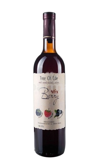 Вино   Tree of life  Berries   Дерево жизни   Ягодный Микс  полусладкое   750 мл