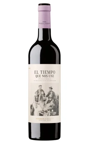 Вино  Bodega Cerrón El Tiempo Que Nos Une Monastrell Jumilla DOP  Бодега Серрон Эль Тьемпо Ке Нос Унэ Монастрель Хумилья 2019 750 мл