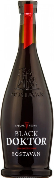 Вино Bostavan  "Black Doctor"  Semi-sweet     750 мл