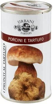 Соус  Urbani Tartufi  Salsa con Porcini e Tartufo Bianco Урбани Тартуфи  с белыми грибами и белым трюфелем 180 мл