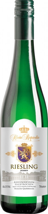 Вино  Rhein Rapsodie  Riesling Halbtrocken  750 мл