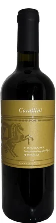 Вино Corallini Toscana   Rosso  2022 750 мл  13%