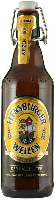 Пиво  Flensburger Weizen Фленсбургер  Вайцен стекло 500 мл