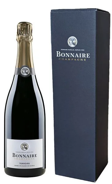 Шампанское Bonnaire Terroirs Grand Cru Blanc de Blancs Extra Brut gift box  750 мл