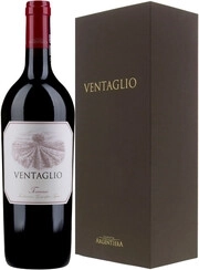 Вино Argentiera Ventaglio Toscana red dry IGT  gift box  2018 750 мл