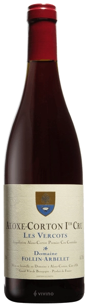 Вино Domaine Follin-Arbelet Aloxe-Corton 1er Cru “Les Vercots”  2018 750 мл 13,5%