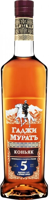 Коньяк Гаджи-Муратъ 5-летний 500 мл