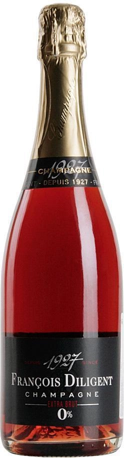 Вино Moutard-Diligent AOC Champagne Francois Diligent Rosé Extra Brut  Мутар-Дилижен Фансуа Дилижен  Розе Экстра Брют 750 мл