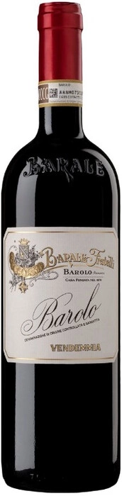 Вино Barale Fratelli  Vendemmia  Barolo DOCG  2012 1500 мл