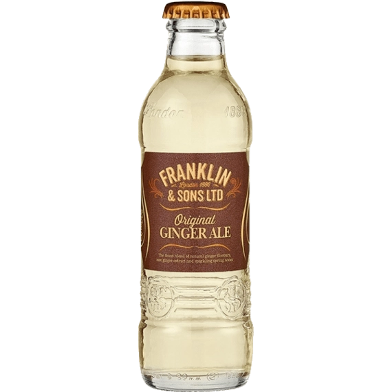 Тоник  Franklin & Sons Original Ginger Ale   Франклин & Санс Ориджинал Джинджер Эль   200 мл