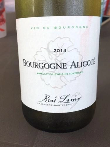 Вино   Rene Lamy Bourgogne Aligoté Рене Лами  Бургонь  Алиготе  2017 750 мл