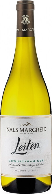 Вино Nals-Margreid  Leiten Gewurztraminer Sudtirol Alto Adige DOC Нальс-Маргрейд  Лайтен Гевюрцтраминер 2022 750 мл