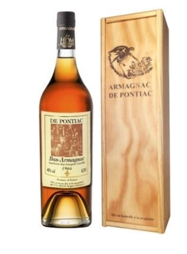 Арманьяк Les Hauts de Montrouge De Pontiac Vintage 1997 Bas-Armagnac 1997  700 мл