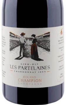 Шампанское ROLAND CHAMPION Lieu-Dit Les Partelaines Chardonnay Grand Cru Brut Nature  2019 750 мл 12%