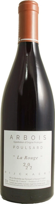 Вино Domaine Rijckaert Poulsard La Rouge Arbois AOC  2022 750 мл 13%
