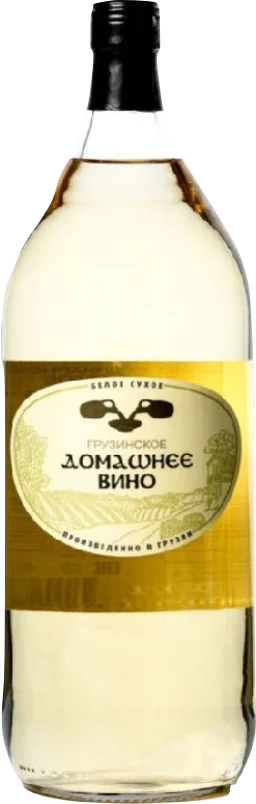 Вино Грузинское домашнее вино белое 2021  2 л