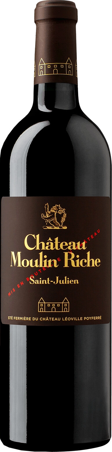 Вино Saint-Julien АОС Chаteau Moulin Riche 2-em vin Сhateau Leoville 2018 1500мл 14.5%