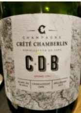 Шампанское  Crete Chamberlin CDB Blanc de Blancs Champagne Grand Cru  750 мл  12,5%