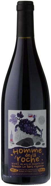Вино Romain le Bars  Homme de la Roche VdF Роман ле Барс  Ом Де Ля Рош  2020 750 мл  13,5%