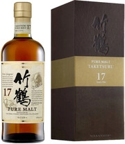 Виски Nikka Taketsuru Pure Malt 17 years old Никка Такецуру Пьюр Молт 17лет в п/у 700 мл