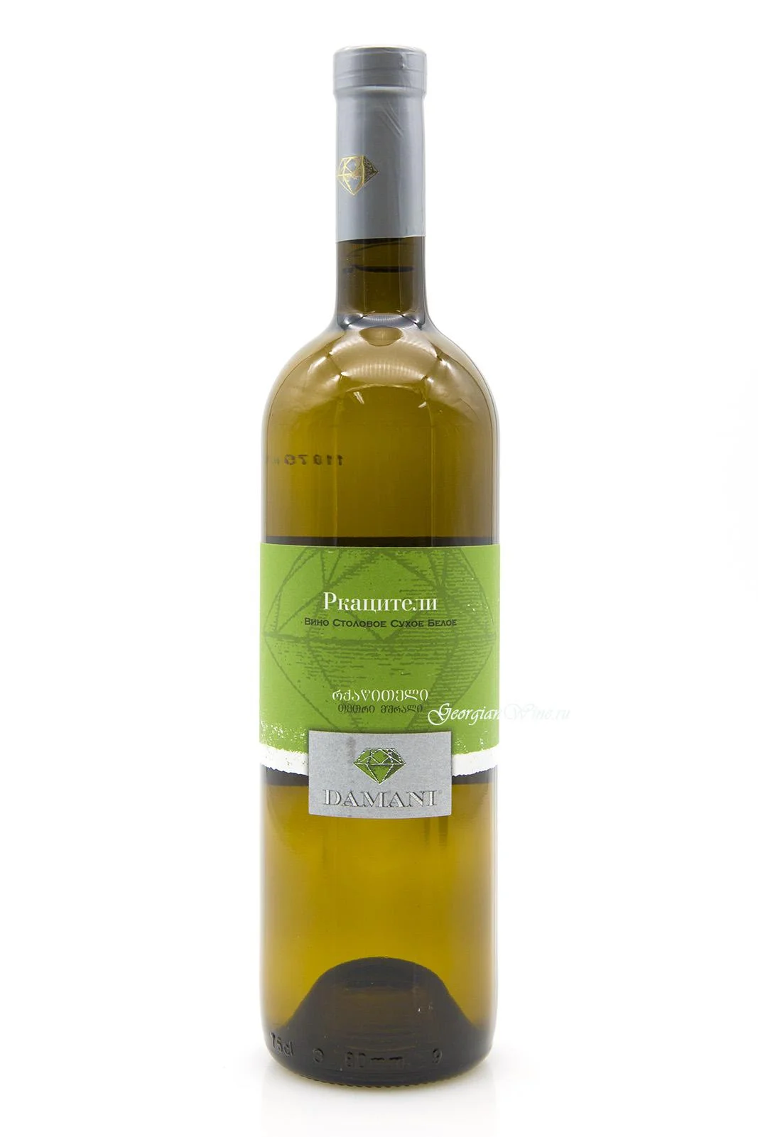 Вино Telavi Wine Cellar  Damani  Rkatsiteli   Дамани  Ркацители  2018 750 мл