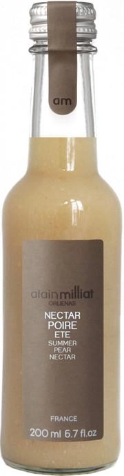 Сок Alain Milliat, Nectar de Poire d'ete Summer pear  Ален Мия  Нектар из летней груши 200 мл