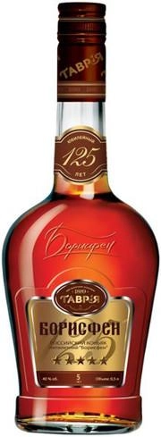 Коньяк Борисфен 5  звёзд 500 мл