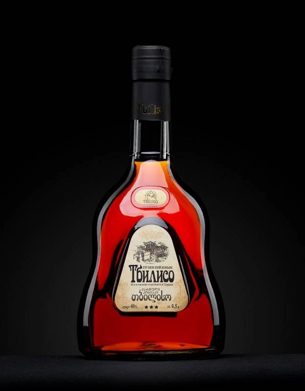 Коньяк  Caucasian alco  Tbiliso  5 years old  500 мл