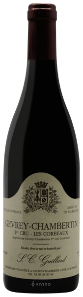 Вино S.C. Guillard Gevrey-Chambertin 1er Cru Les Corbeaux  Гийяр Жевре-Шамбертен ПК Ле Корбо 2016  750 мл