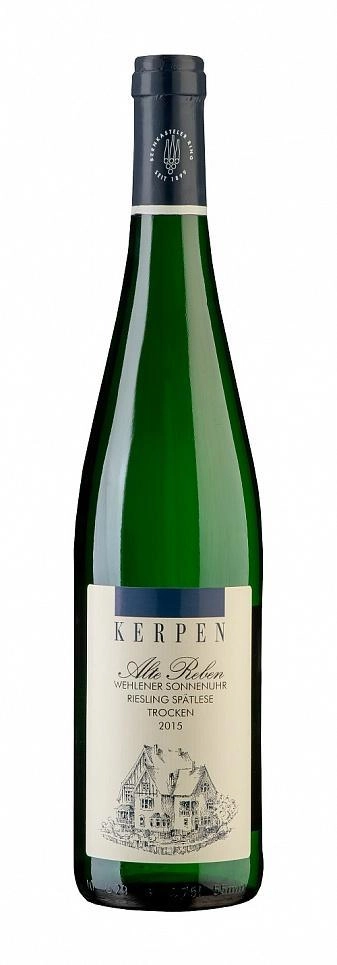 Вино Weingut Kerpen, Alte Reben Wehlener Sonnenuhr Riesling Spatlese Trocken, Pradikatswein Mosel,  Вайнгут Керпен, Альте Ребен Веленер Зонненур Рислинг Шпетлезе Трокен, Предикатсвайн Мозель 2017 750 мл