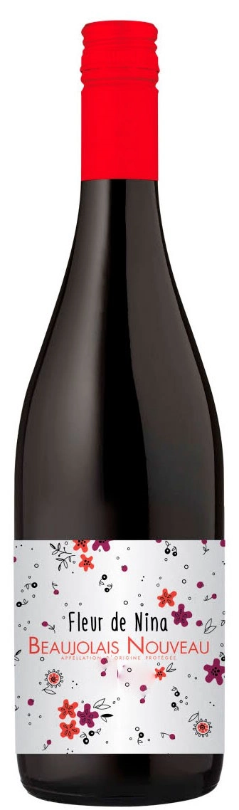 Вино Beaujolais Nouveau Fleur de Nina     2021 750 мл