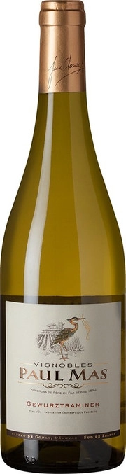 Вино "Paul Mas" Gewurztraminer  Pays d'Oc IGP  2019 750 мл
