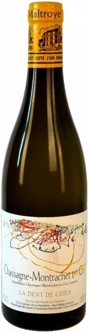 Вино Chateau de la Maltroye  Chassagne-Montrachet 1er Cru  La Dent de Chien AOC  2020  750 мл
