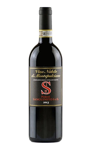 Вино Poderi Sanguineto Vino Nobile di Montepulciano Sanguineto Нобиле  ди Монтепульчано Сангуинето 2020  750 мл