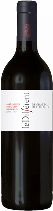 Вино Le Different de Chateau de Ferrand Saint-Emilion Grand Cru AOC Ле Дифферент де Шато де Ферран 2011  750 мл