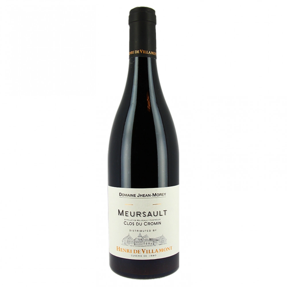 Вино Henri de Villamont Meusault Clos du Cromin red 2018   750 мл