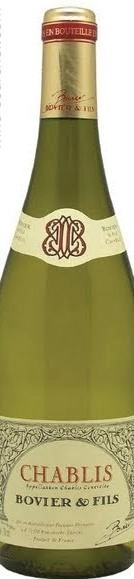 Вино Bovier & Fils Chablis АОС  750 мл