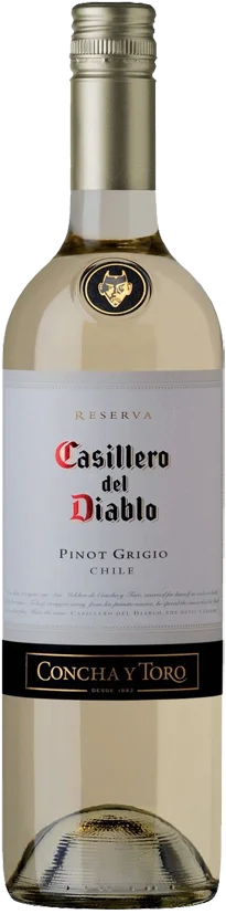 Вино "Casillero del Diablo" Pinot Grigio Reserva, Казильеро Дель Дьябло Резерва Пино Гриджио бел. 0.75 13.5% (6)