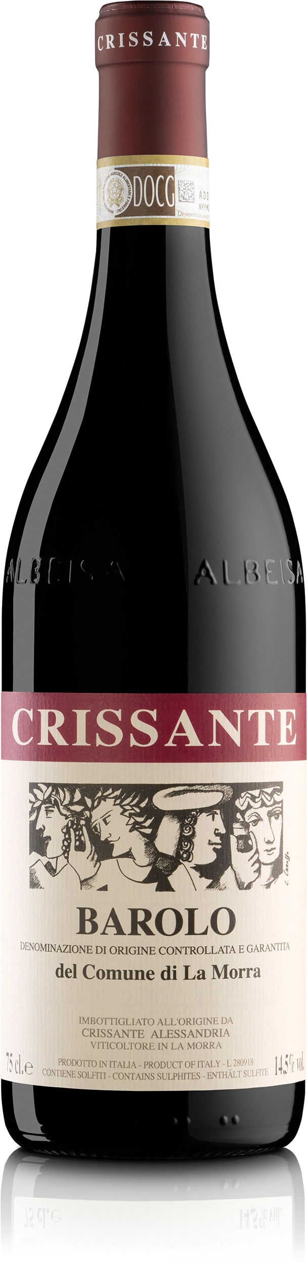 Вино Crissante Alessandria Barolo del Comune di La Morra  2020  750 мл